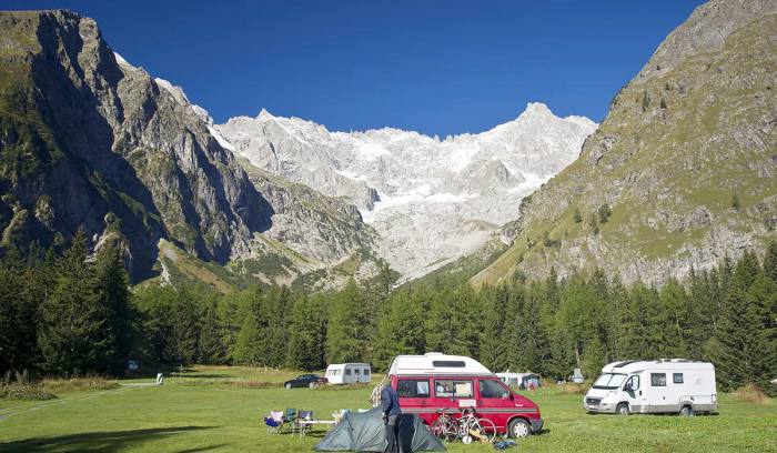 Camping des Glaciers - La Fouly